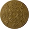 Ekena Millwork Baile Ceiling Medallion (Fits Canopies up to 6"), Hand-Painted Gold, 31 1/4"OD x 2 1/4"P CM31BAGLS - alternate 1